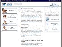 Tablet Screenshot of oaksportal.org
